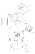 Part Location Diagram of 198764GS Briggs and Stratton Kit, Cradle